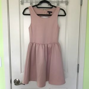 Pale pink cocktail dress